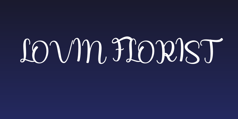Lovin Florist Social Header