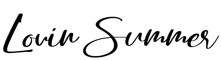 Lovin Summer  font caratteri gratis