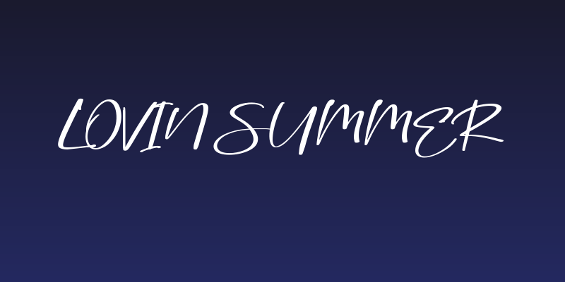Lovin Summer Social Header