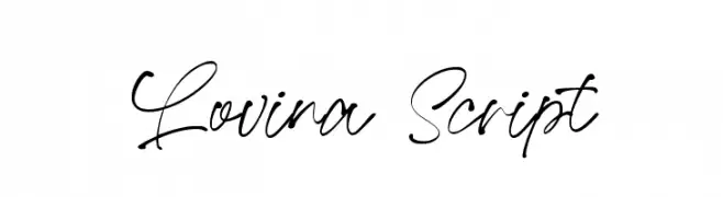 Lovina Script  Descarca Fonturi Gratis