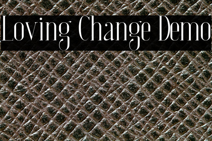 Loving Change Demo Example 3