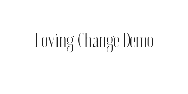 Loving Change Demo Logo