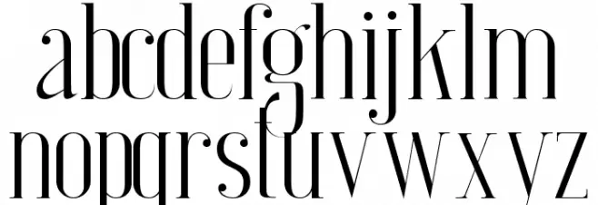 Loving Change Demo फ़ॉन्ट लोअरकेस