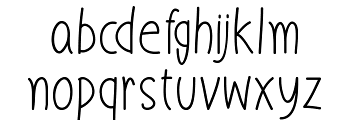 Loving Days Font LOWERCASE