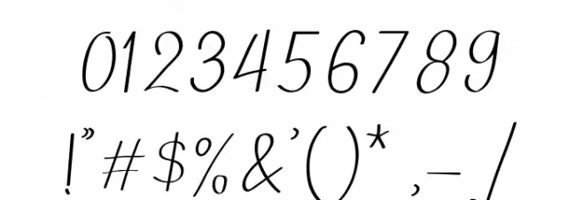 Loving February फ़ॉन्ट अन्य घर का काम