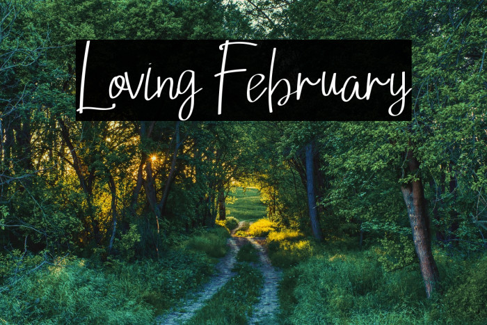 Loving February Example 2