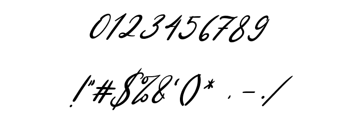 Loving Gabriella Italic Caratteri ALTRI CARATTERI