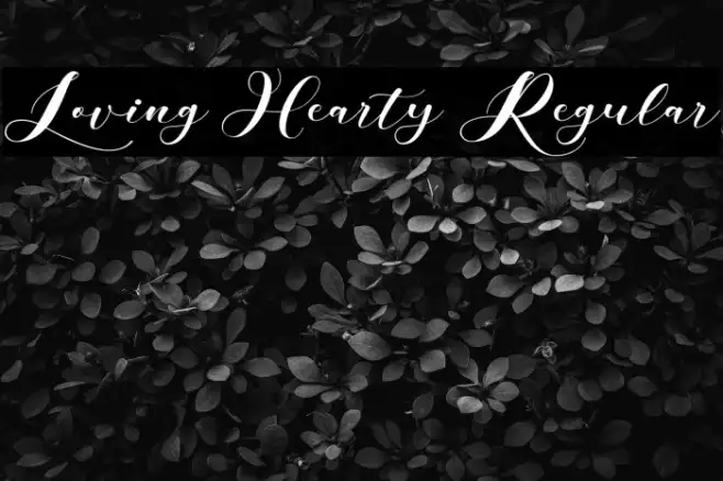 Loving Hearty Regular Example 1