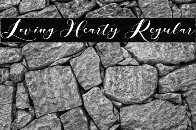 Loving Hearty Regular Example 2
