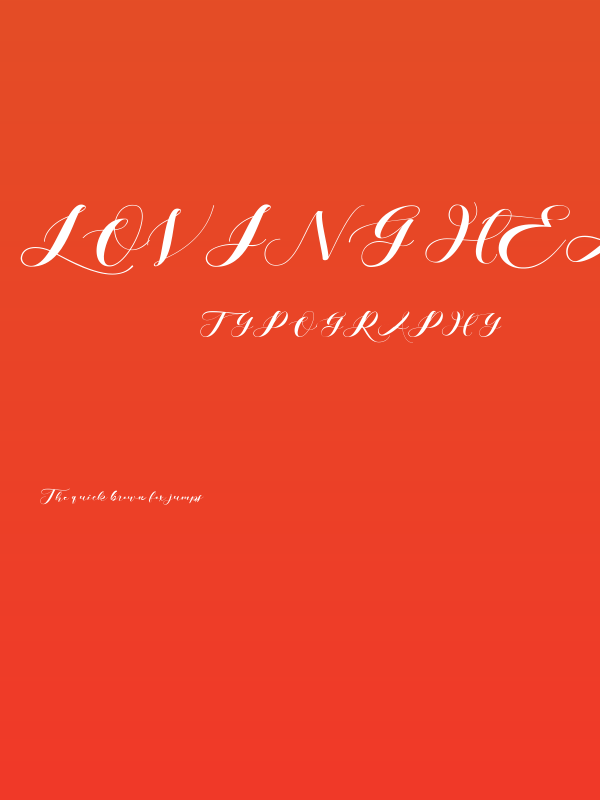 Loving Hearty Regular Poster