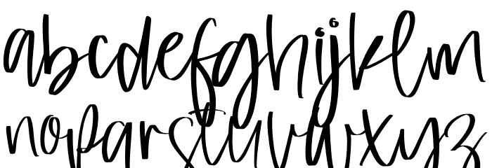 Loving Paris Font LOWERCASE