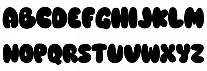 Loving Snow Trial Regular Schriftart Groß