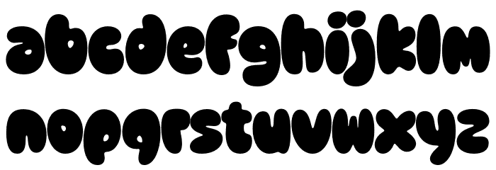 Loving Snow Trial Regular Font LOWERCASE
