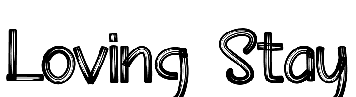 Loving Stay  font caratteri gratis