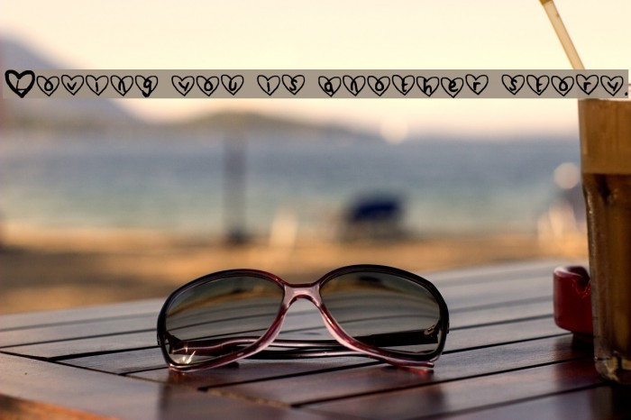 Loving you is another story. Font examples