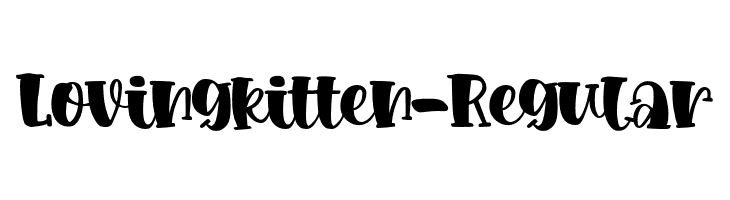 Lovingkitten-Regular  Fuentes Gratis Descargar