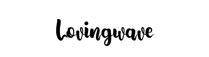 Lovingwave  Скачать бесплатные шрифты
