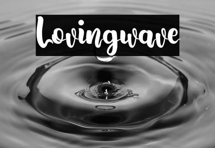 Lovingwave Example 3