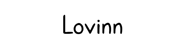 Lovinn Шрифта