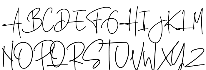 Lovintime Font UPPERCASE