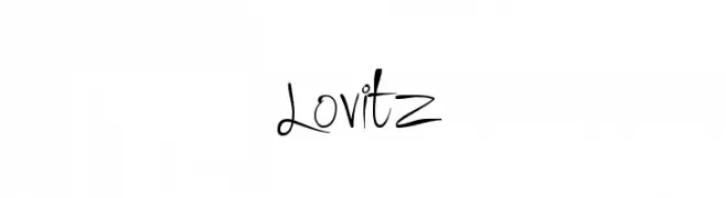 Lovitz  नि: शुल्क फ़ॉन्ट्स डाउनलोड