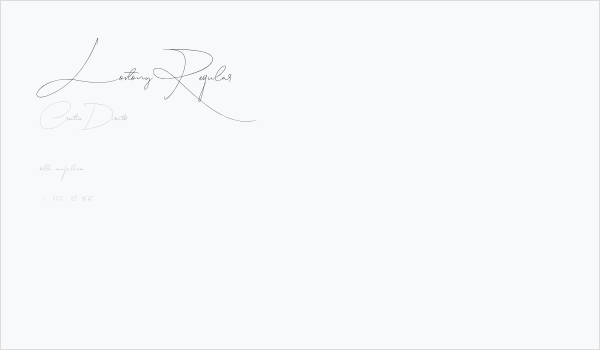 Lovtony Regular Business Card