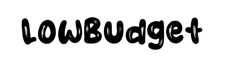 Low Budget  Free Fonts Download