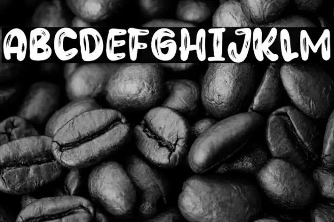 Low Budget Font examples