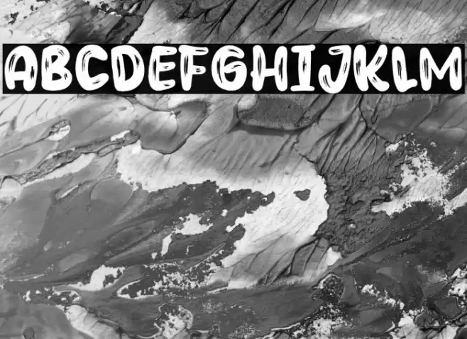 Low Budget Font examples