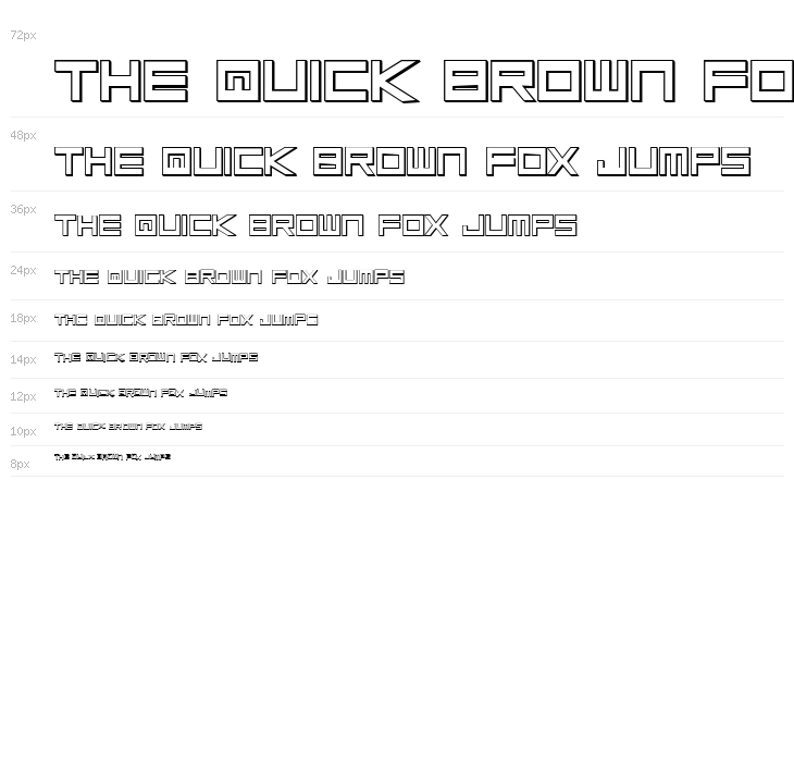 Low Gun Screen Bold 3D Waterfall