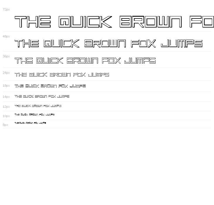 Low Gun Screen Outline Waterfall