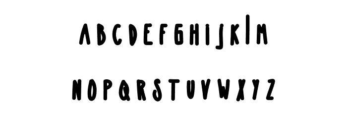 LowBeam Bold Font LOWERCASE