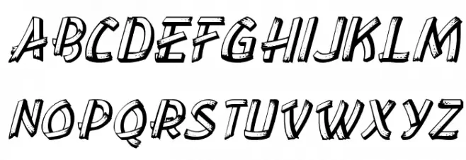 LowEa Italic Fonte MAIÚSCULAS