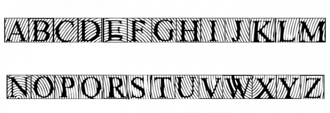 LowEngravedCapsLight 字体 小写