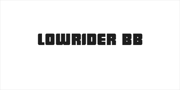 LowRider BB Logo