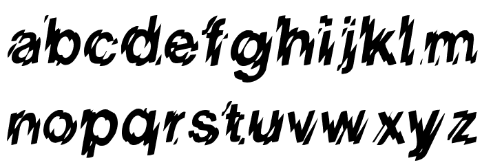 LowWe Regular Font LOWERCASE