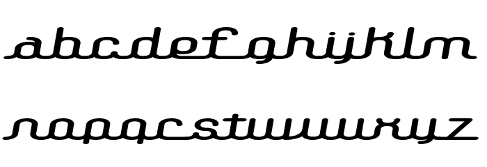 Lowdown BRK Font LOWERCASE