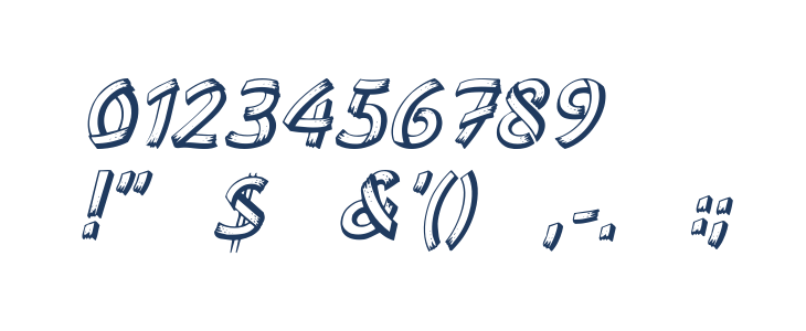 Lower East Side Italic Other Characters