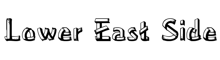 Lower East Side  Descarca Fonturi Gratis