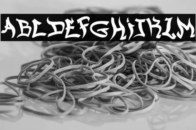 Lower East Side Font examples