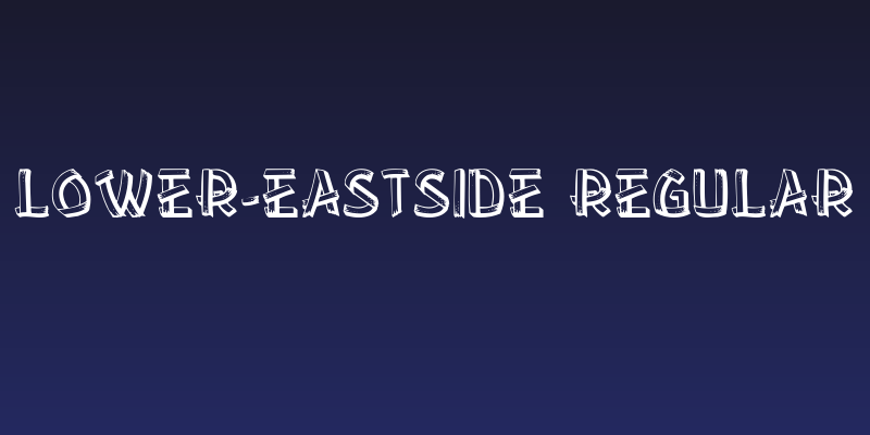 Lower-EastSide Regular Social Header