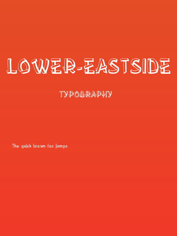 Lower-EastSide Poster