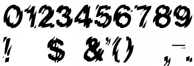 Lower-WestSide Font OTHER CHARS