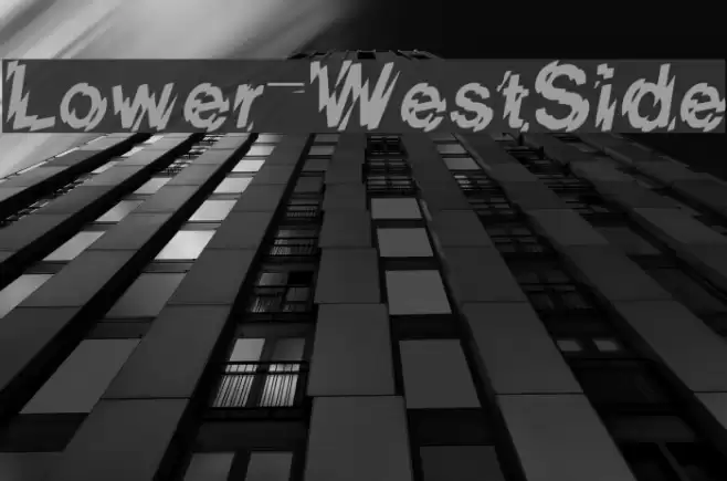 Lower-WestSide Font examples
