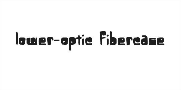 Lower-optic Fibercase Logo