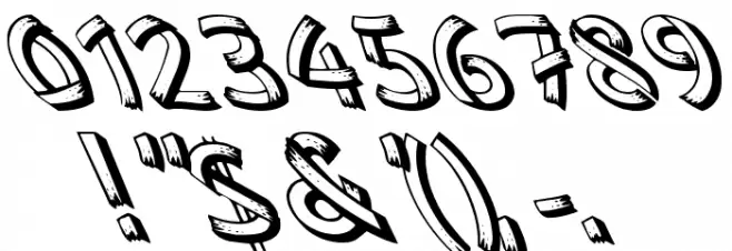 LowerEastSide Lefty Font OTHER CHARS