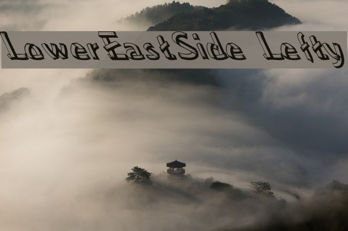 LowerEastSide Lefty Example 3