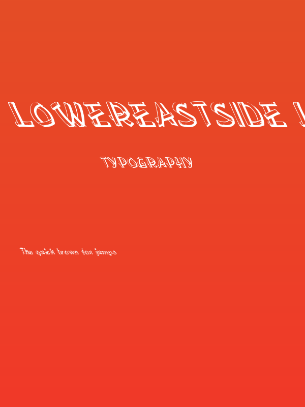 LowerEastSide Lefty Poster