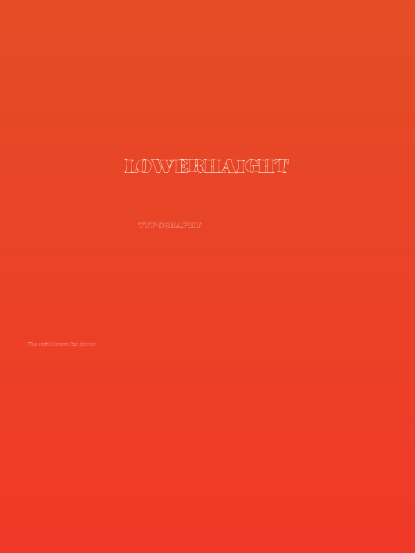 LowerHaight Poster