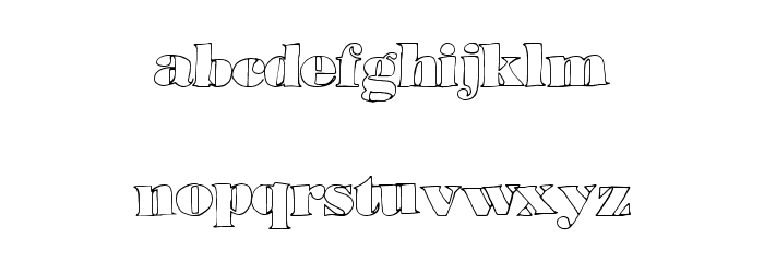 LowerHaight Font LOWERCASE